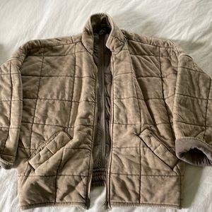 Quilted Zip-Up Jacket